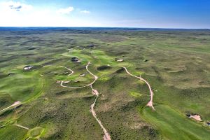 Sand Hills 13th 14th 15th Aerial